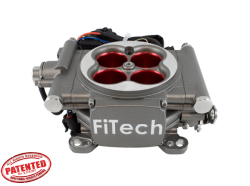 FiTech Fuel Injection - FiTech Go Street 4 Injector 400 HP Carb Swap EFI System with Cast Finish - FTH-30003