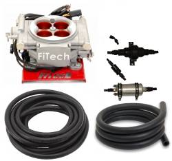 FiTech Fuel Injection - Fitech 31003 400HP Carb Swap EFI Master Package with In-Line Fuel Pump