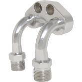 Kwik Performance - A/C Compressor Curved Manifold Fitting Kwik Performance 342310