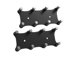 Holley - Holley EFI Igntion Coil Remote Relocation Bracket, Black Finish, Pair 561-130