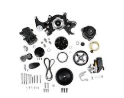 Holley - Holley Small Block Chevy Mid-Mount Complete Accessory System 20-240BK