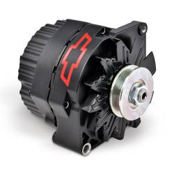 Proform - Proform Alternator; 100 AMP; GM 1-Wire Style; Red Bowtie Logo; Black Crinkle; 100% New 141-662