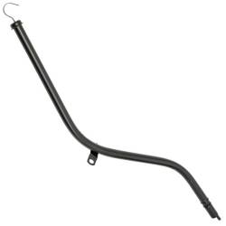 Trans-Dapt Performance  - Trans Dapt Transmission Dipstick and Tube Chevy TH350 OEM Style 27 inch Black Steel 7163