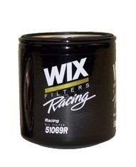 Clearance Items - Oil Filter, Canister, Screw-On, 4.33 in Tall, 13/16-16 in Thread, Steel, Black WIX51069R (800-WIX51069R)