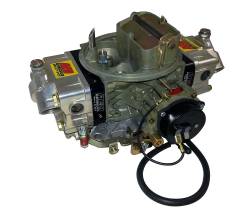 Clearance Items - AED AL750HO-EC-BK Aluminum 750 HO Double Pumper w/Black Billet Metering Blocks and Electric Choke (800-AED-AL750HO-EC-BK)