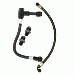 PACE Performance - PAC-632053 - Pace Pac Pump to Carb Fuel Line Package, SBC with Holley 4150 & 4160 Dual Inlet Carbs