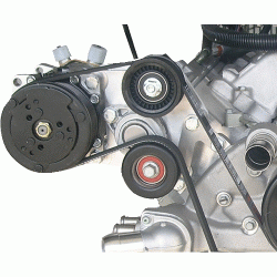 PACE Performance - PAC-K10163 - Pace Pac Truck LS Top Mount A/C Compressor Package - Truck style with top mount alternator