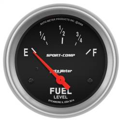 AutoMeter - AutoMeter Sport-Comp Electric Fuel Level Gauge 3514