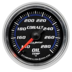 AutoMeter - AutoMeter Cobalt Electric Oil Temperature Gauge 6156