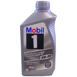 Mobil 1 - 88862163 - 5W20 Mobil 1 Synthetic Oil - 1 Quart