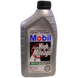 Mobil 1 - 19417813 - 5W30 Mobil Clean High Mileage Oil - 1 Quart