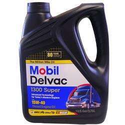 Mobil 1 - 88862469 - 15W40 Mobil Delvac 1300 CJ4 Oil - 1 Gallon