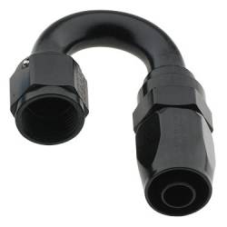 Fragola - FRA231806-BL - Fragola Series 2000 Pro Flow Hose End,Black,180 Degree Standard Radius -6