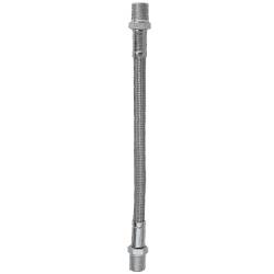 Fragola - FRA310022 -  Fragola P.T.F.E. Braided Stainless Steel Hose Assembly (no covering) , - 3,  Straight x Straight, 22" Length