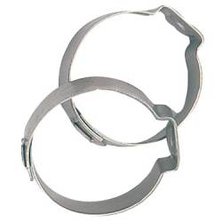 Fragola - Band Clamps, Stainless Steel #8, Pair Fragola 999158