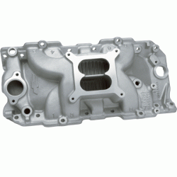 Chevrolet Performance Parts - 12363407 - CPP Big Block Chevy  Intake Manifold, Oval Port for Holley Carburetors "CNC"