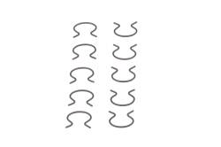 GM (General Motors) - 94535137 CLIP,FRT S/D WDO REG HDL