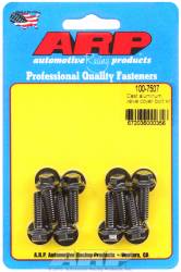ARP - ARP1007507 - ARP Valve Cover Bolt Kit - For Cast Aluminum Covers- 1/4"-20 X .812" - Black Oxide - 6 Point Head-Qty.-8