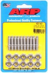 ARP - ARP4001401 - ARP Timing Cover Stud Kit, Chevy V8'S, Stainless Steel, Hex Head