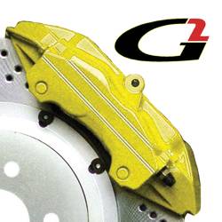 G2 USA - G2161 - Yellow High Temperature Brake Caliper Paint System Set