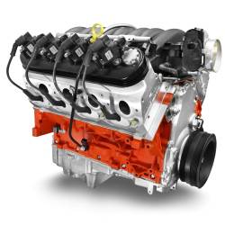 Blue Print Engines - PSLS4272CTF LS3 Crate Engine by BluePrint Engines 427CI 625 HP ProSeries Stroker Dressed Longblock with Fuel Injection Aluminum Heads Roller Cam