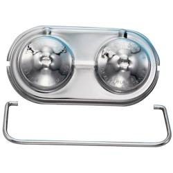 Proform Parts - Proform Parts 141-227 - Chrome Master Cylinder Cover, Single Clip - Fits 5-5/8" x 3", Power Disc or Manual Brakes