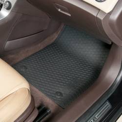 GM (General Motors) - 22893249 - GM Premium All-Weather Floor Mats, 2012-14 Chevy Cruze, Front And Rear Set, Black