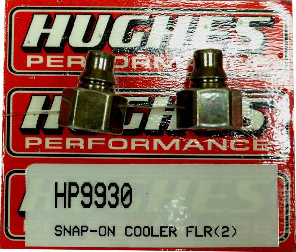 Hughes Performance - HPHP9930 - Snap On Cooler Adapter Fittings For GM 4L80E, 4L85E, 4L70E, 4L65E, 4L60E