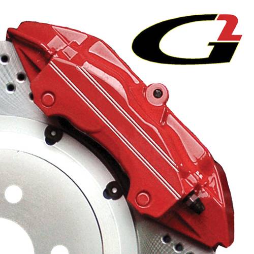 G2 USA - G2160 - Red High Temperature Brake Caliper Paint System Set