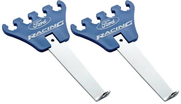 Proform Parts - Proform Parts 302-636 - SBF Ford Racing Wire Looms - Chrome with Blue