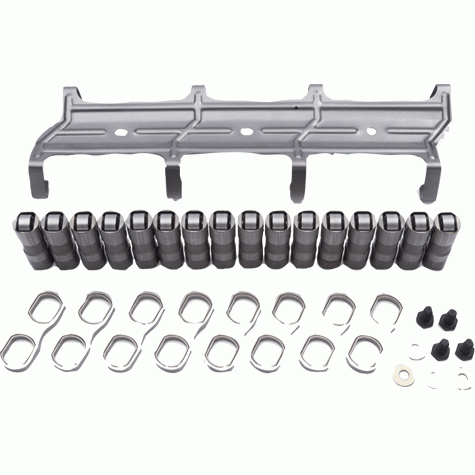 Chevrolet Performance Parts - 19435433 - GM Small Block Chevy - 1986-2002 - Factory Roller Block Hydraulic Roller Lifter Kit- With 16 Lifters, 8 Tie Bars, Ties Bar Holdown Spring & Hardware