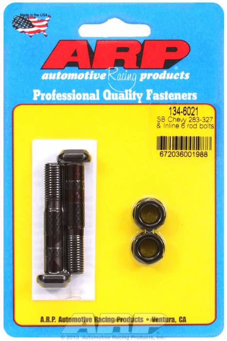 ARP - ARP1346021 - ARP-Rod Bolts-High Performance-Chevy-283-327-Inline 6-Small Journal-2 Pieces