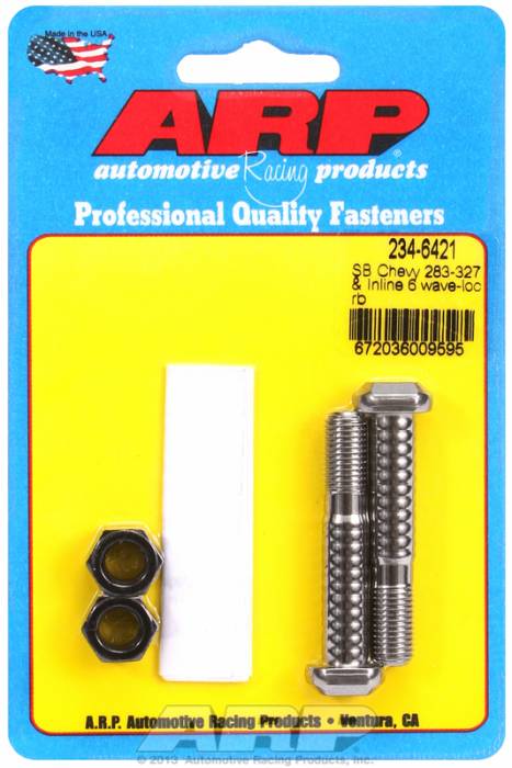 ARP - ARP2346421 - ARP-Rod Bolts-Pro Wave-Loc-Chevy 283-327-Inline 6-Small Journal- - 2 Pieces
