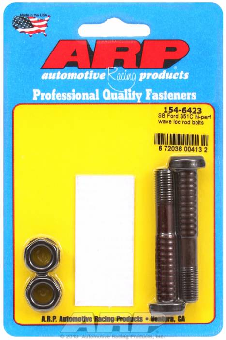 ARP - ARP1546423 -  ARP High Performance Wave-Loc Rod Bolts- Ford 351 "C" - 2 Pieces