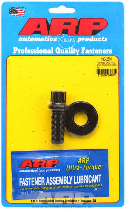 ARP - ARP1902501 -  ARP Balancer Bolt- Pontiac V8- 5/8" Head, 5/8"-18 Thread- 12 Point Head With Washer