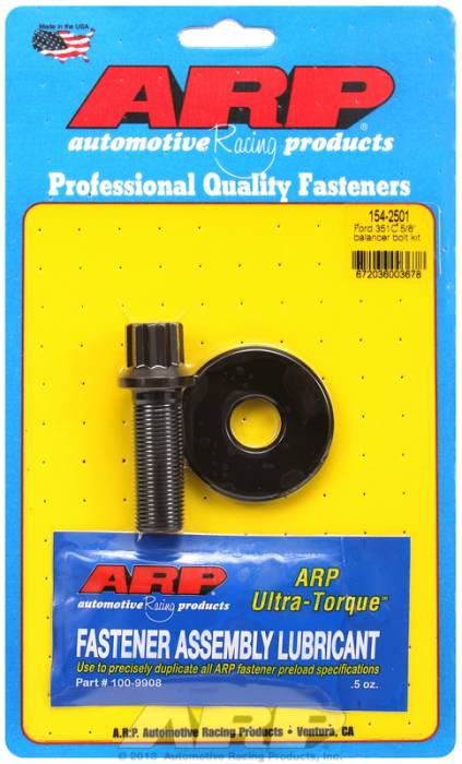 ARP - ARP1542501 - ARP Balancer Bolt- Ford - 351C- 5/8" Head, 5/8"-18 Thread- 12 Point Head With Washer