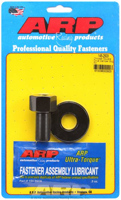ARP - ARP1452503 - ARP Square Drive Balancer Bolt, 1/2" Head With Washer-Chrysler V8-3/4"-16 Thread