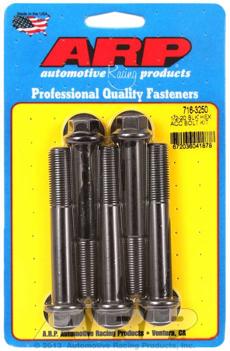 ARP - ARP7163250 - Hex Blk Oxide Bolts