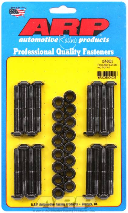 ARP - ARP1546002 -  ARP High Performance Rod Bolts- Ford 289,302- Standard 5/16"- Complete Set
