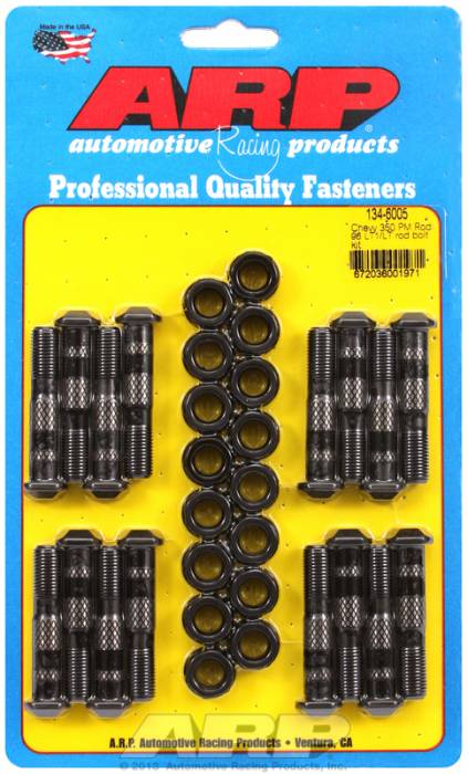 ARP - ARP1346005 - ARP-Rod Bolts-High Performance-Chevy Lt1-Lt4 & All Crate Engines With Powdered Metal Rods- Complete Set