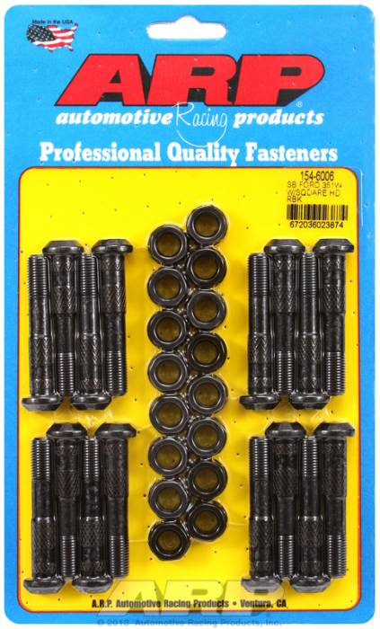 ARP - ARP1546006 - ARP High Performance Rod Bolts- Ford 351W With Square Head- Complete Set