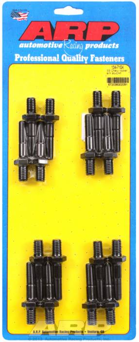 ARP - ARP1347104 -  ARP Rocker Arm Stud Kit- Small Block Ford With 3/8" Screw In Studs & Roller Rockers- Set Of 16