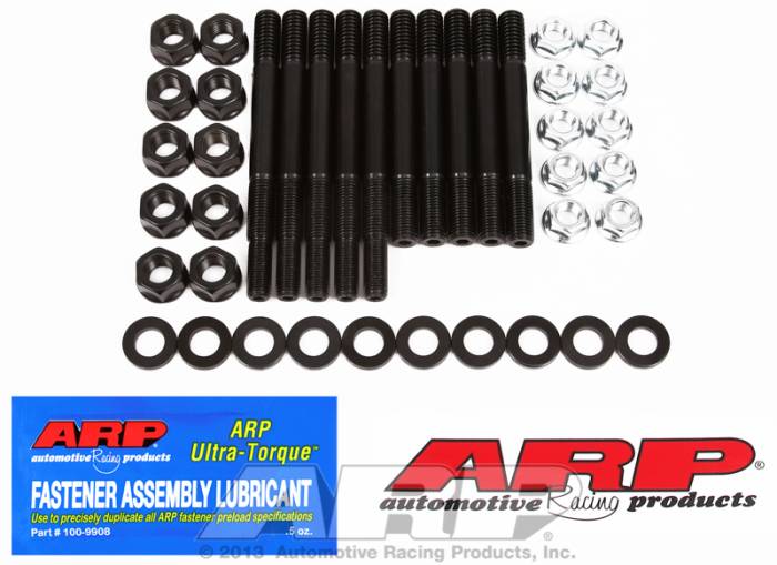 ARP - ARP1345501 -ARP Main Cap Stud Kit- Chevy Small Block - Small Journal, With Windage Tray, 2 Bolt Main