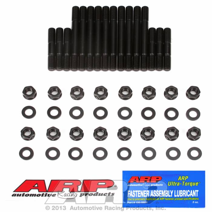 ARP - ARP1345601 - ARP Main Cap Stud Kit- Chevy Small Block - Large Journal, W/O Windage Tray, 4 Bolt Main