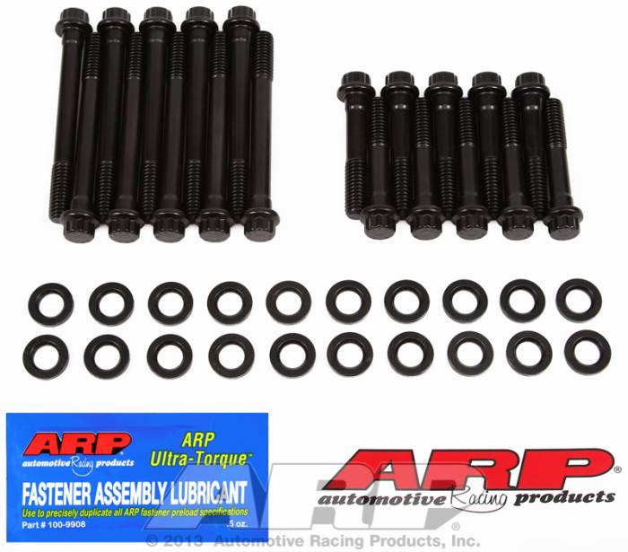ARP - ARP1543701 - -ARP Head Bolt Kit- Ford Small Block- 289-302 With Oem Head Or Edelbrock # 60259,60379 Head- High Performance Series  - 12 Point Head