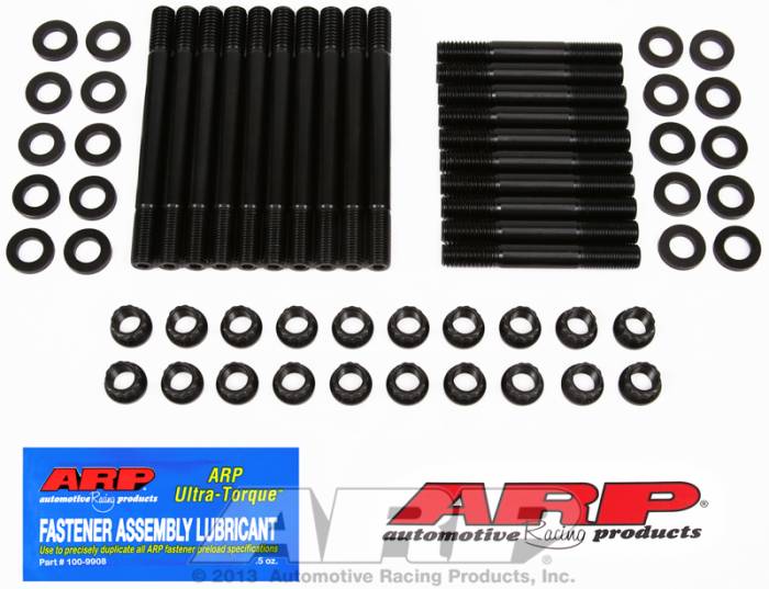 ARP - ARP1544201 - ARP Head Stud Kit- Ford Small Block- 289-302 With Oem Head Or Edelbrock # 60259,60379 Head- 12 Point Nuts