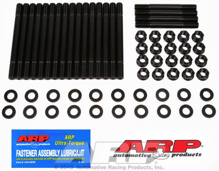 ARP - ARP1854001 -  ARP Head Stud Kit- Oldsmobile - 455 V8 ,7/16" Oem & Edelbrock Heads - 6 Point Nuts
