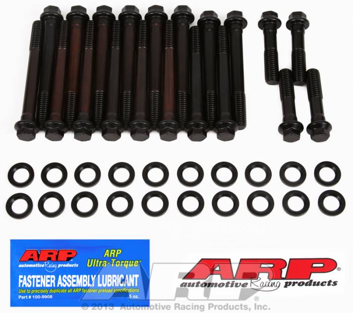ARP - ARP1903605 - ARP Head Bolt Kit- Pontiac With Edelbrock 60569 Head (Mfd. After 3/15/02)- High Performance Series- 6 Point Head