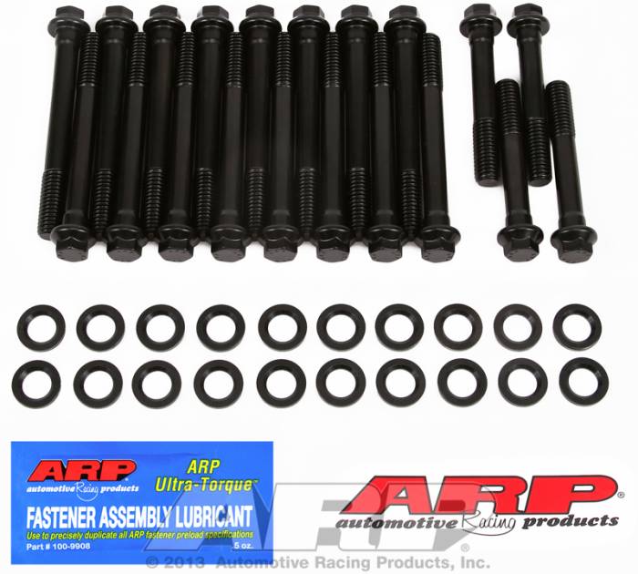 ARP - ARP1803601 -  ARP Head Bolt Kit- Oldsmobile 350-455 , 1/2" Diameter, '77 And Newer,- High Performance Series- 6 Point Head