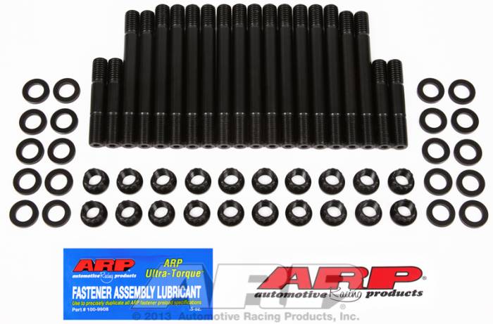 ARP - ARP1904305 - ARP Head Bolt Kit- Pontiac 400 - With Edelbrock Aluminum Heads Mfg. After 3/15/02- 12 Point Nuts